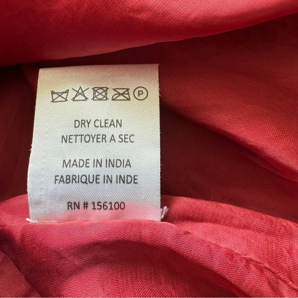 Retrofete Tilly Sequined High Neck Cocktail Red Sleeveless Midi Dress size Small - Picture 12 of 12